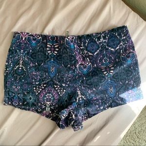 UO Paisley Patterned Shorts